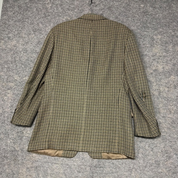 Linea Ardizzone Men’s Blazer Houndstooth Wool Cashmere Blend Made in Germany - Picture 13 of 13